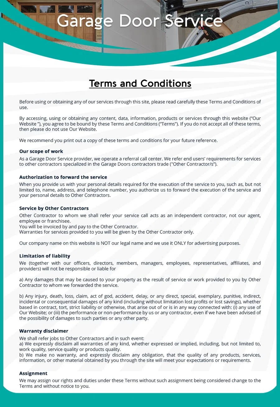 Garage Door Mobile Service Repair Columbus, OH 614-414-2845